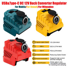18V 20V Battery DC 12V Step Down Converter USB Type C Adapter DIY Power Module