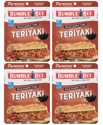 Bumble Bee Teriyaki Seasoned Tuna 4 Pack