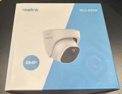 Reolink RLC-820A 8MP 4K Ultra PoE Secuirty Camera Smart Person/Vehicle Detection
