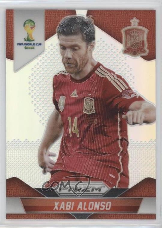 2014 Panini Prizm World Cup Silver Prizm Xabi Alonso #173 d4k