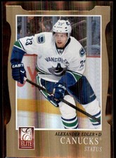 2011-12 Elite Status Gold Alexander Edler 28/99 #50