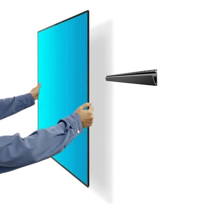 Studless TV Wall Mount 32-75'' Drywall Bracket, 150 lbs, No Drill, Easy Install