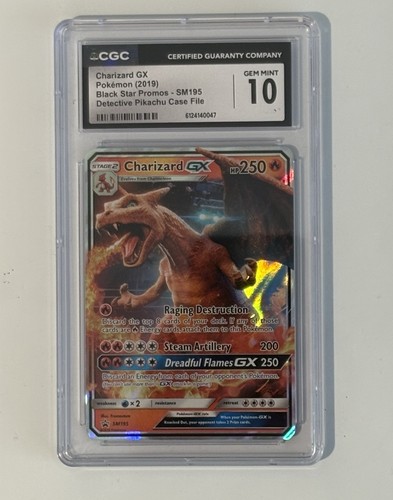 Charizard-GX graded CGC 10 for sale on eBay