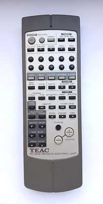 Original TEAC RC-646  Fernbedienung Remote Control geprüft/tested FB1514