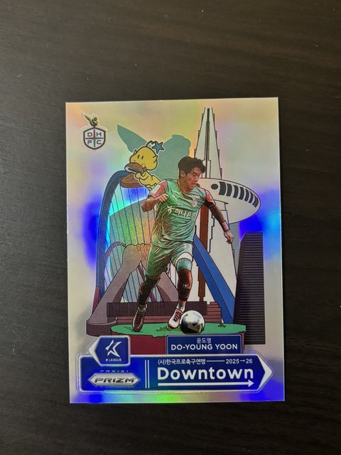 Do-Young Yoon 2025 Prizm K League Downtown Case Hit SSP #8 Eerste Divisie Star