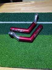 Vintage Onza CWA Bar Ends Red 22.2 mm Climbing Bars Mountain 1990s L Bend