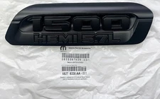 RAM 1500 Black Hemi 5.7L Emblem Badge for 19-2024 RH PASSENGER Hood MOPAR OEM