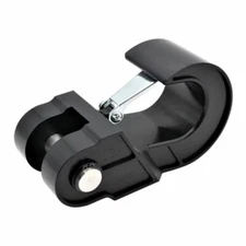 Royal Hooks Billet Aluminum Show Hook D-Ring Recovery Hook Black RHO-12019-BK