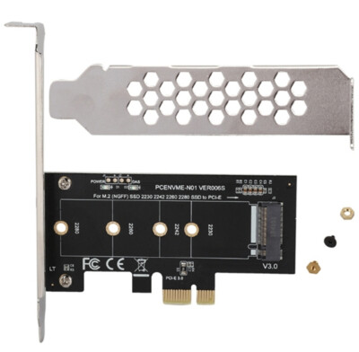 PCI-E to M.2 Expansion Card Connector Converter for M2 NGFF NVME Hard Drive