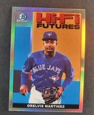 2022 Bowman Orelvis Martinez HIFI-18 Hi-Fi Futures Blue Jays Baseball Card