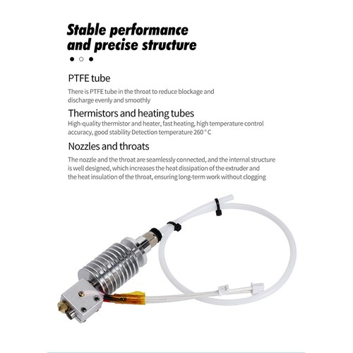 24V 40W Hotend K Per Anycubic Vyper Testina Di Stampa Vulcano - Foto 5
