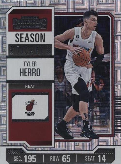 2023-24 Panini Contenders - Tyler Herro #60 - 1 of 2