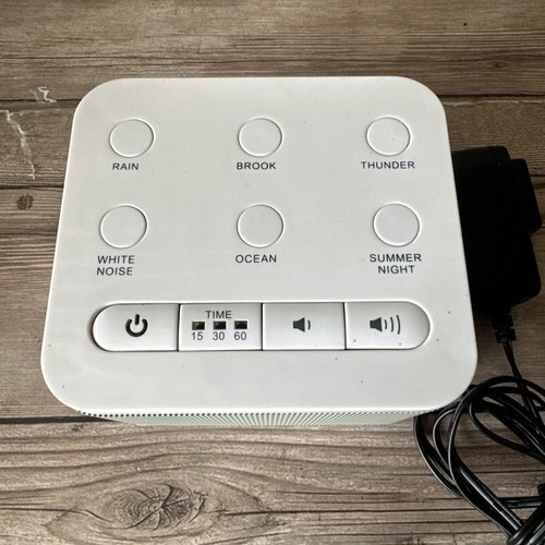 Big Red Rooster 6 Sound White Noise Machine, Model: BRRC107 No Cord A12