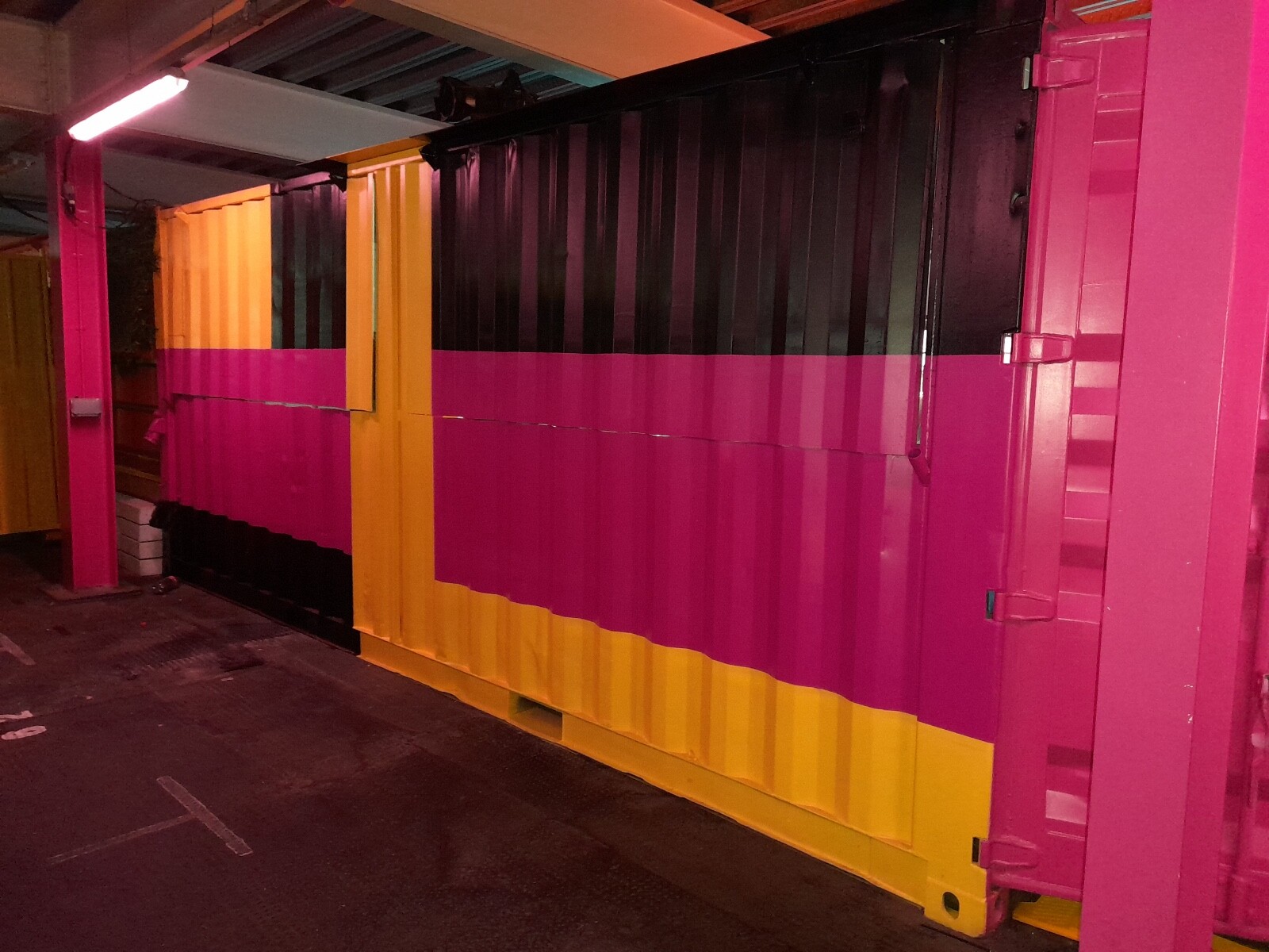 Shipping container storage, steel self storage container, used