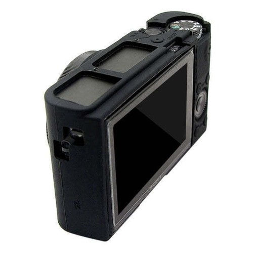 PULUZ Soft Silicone Protective Case for Sony RX100 III / IV / V(Black) - Picture 4 of 6
