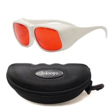 OD5+ 180-540nm Laser Safety Glasses 532nm Green Beauty Protection Goggles w/ Box
