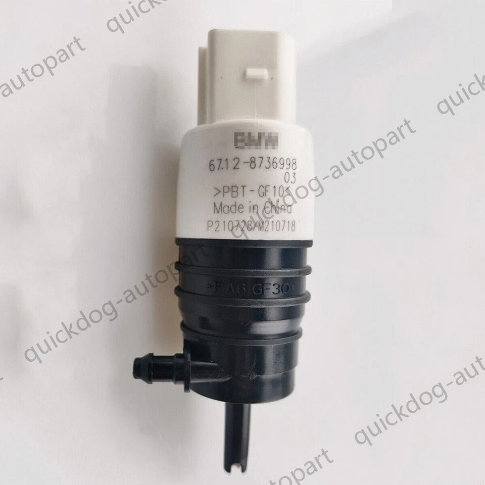 OEM 8736998 WASH PUMP For 19-2024 BMW X5 X6 X7 330i 330e Windscreen Washer Pump - Image 4 of 4