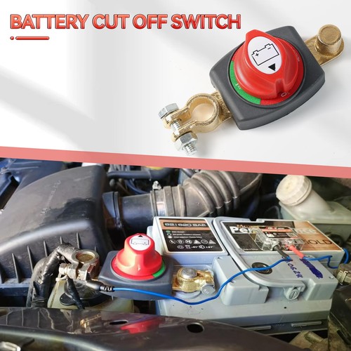 Interruptor de batería de coche terminal aislador 12V-48V corte rápido desconexión maestro EE. UU. - Imagen 4 de 7