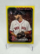 2024 Topps #187 Joe Jacques Yellow