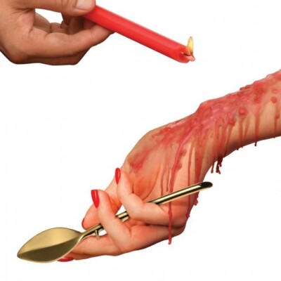 Drip Sensation Scraper and Waxplay Candle Set Hot Wax BDSM Bondage Sex Toy  | eBay
