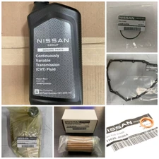 RE0F12A/JF020E GENUINE Nissan Parts and NS-3 CVT Fluid 5-Quart Bundle Kit