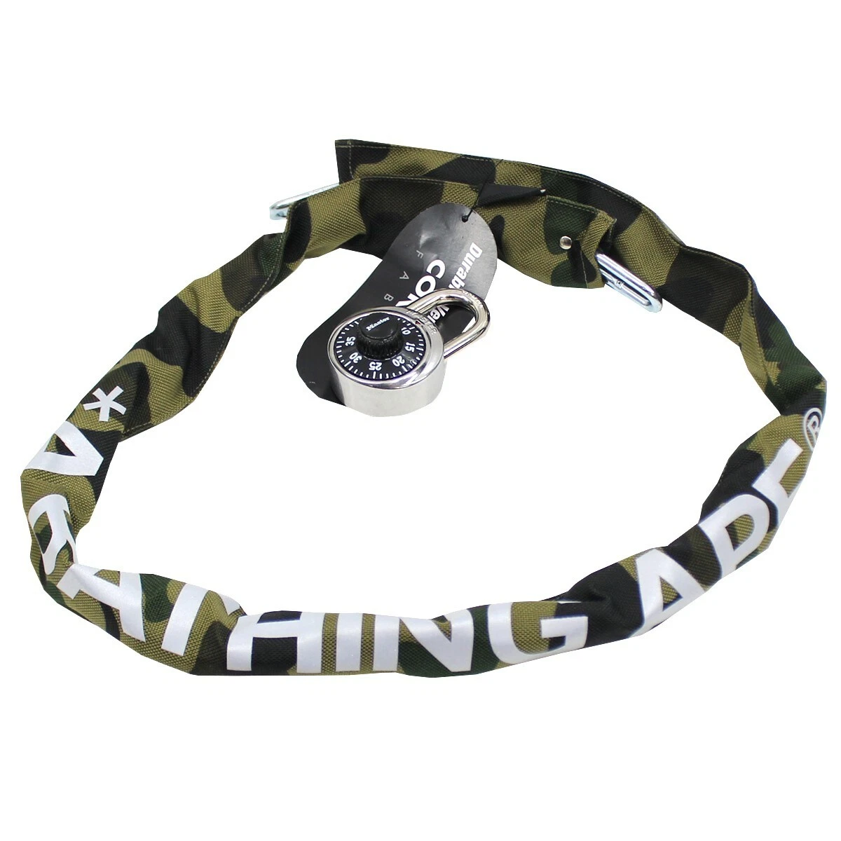 A BATHING APE 1ST CAMO CHAIN LOCK-