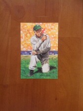 Earle Greasy Neale Eagles unsigned Goal Line Art Card