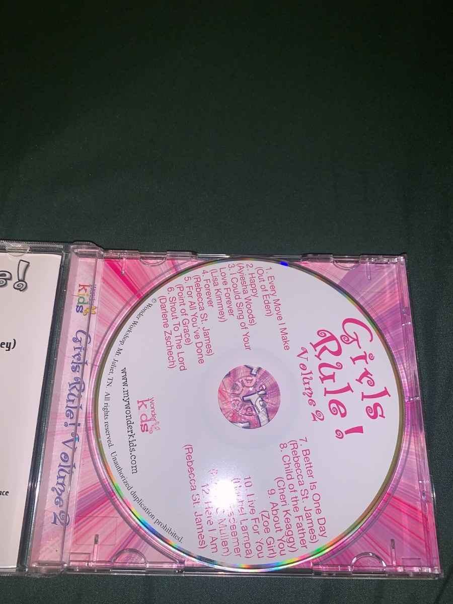 Girls Rule Volume 2 by Wonder Kids (CD) Christian Contemporary
