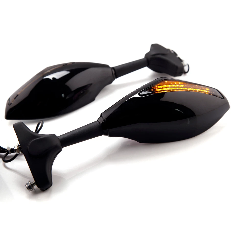 Espejos retrovisores LED deportivos para motocicleta Honda CBR954RR CBR929RRR CBR900RR Foto 3 de 4