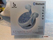 Blue Bluetooth StarDust Wireless EarBuds--Brand New