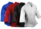 Karate Jacket Heavy W't 12 OZ 100% Cotton Preshrunk Martial Arts Gi New