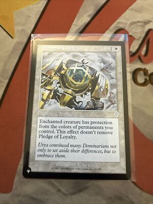 MTG Pledge of Loyalty The List - Invasion 24/350 Regular Uncommon | eBay MTG Pledge of Loyalty The List - Invasion 24/350 Regular Uncommon | eBay