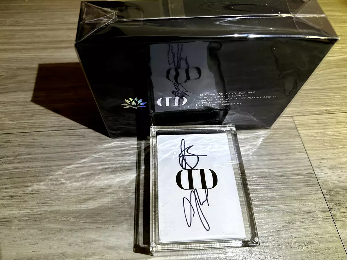 Dan & Dave SIGNED ANYONE X Smoke & Mirrors, LOTUSINHAND Echo x Smoke &  Mirrors