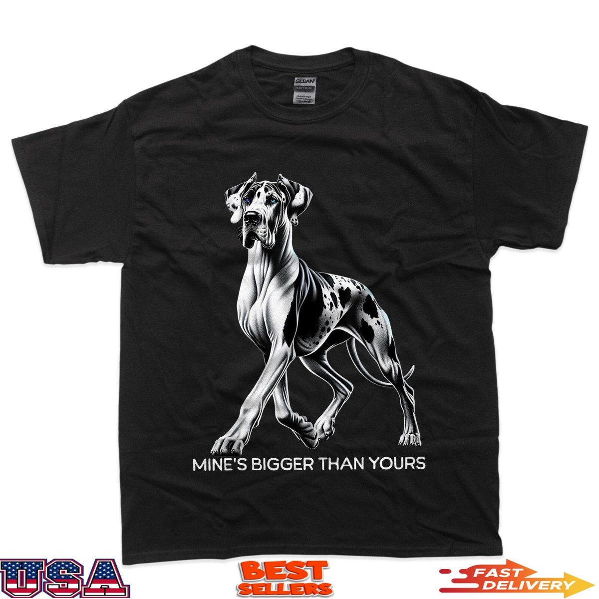 Great Dane T-Shirt Big Dog Great Dane T-Shirt Big Dog