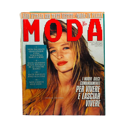 Modemagazin Nr. 73 April 1990 ERI Edition Estelle Hallyday Christopher Lambert