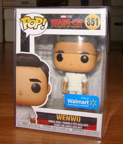 Funko POP! Marvel Studios Shang-Chi WENWU (54612) #851 Bobble + Protector