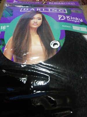 Darling Kinky Straight 16'' sew-in hair