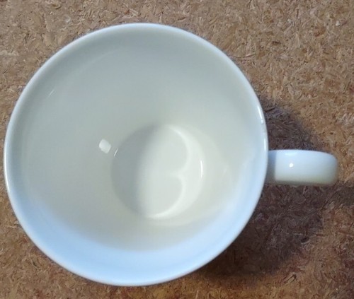 Lenox EAT DRINK & BE MERRY Platinum Trim Porcelain Holiday Christmas Mug - Picture 6 of 6