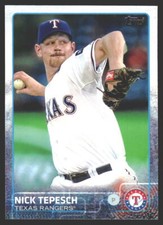 Nick Tepesch #82 2015 Topps Texas Rangers