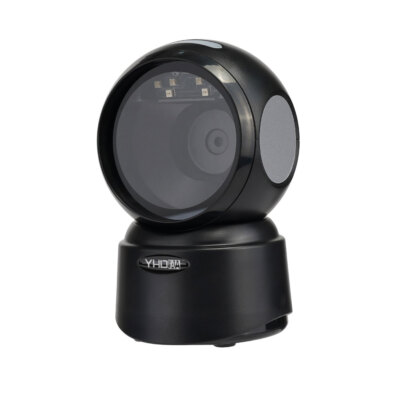 Desktop 1D 2D Barcode Scanner QR Code Auto Sensing Scan System Bar Codes Reader