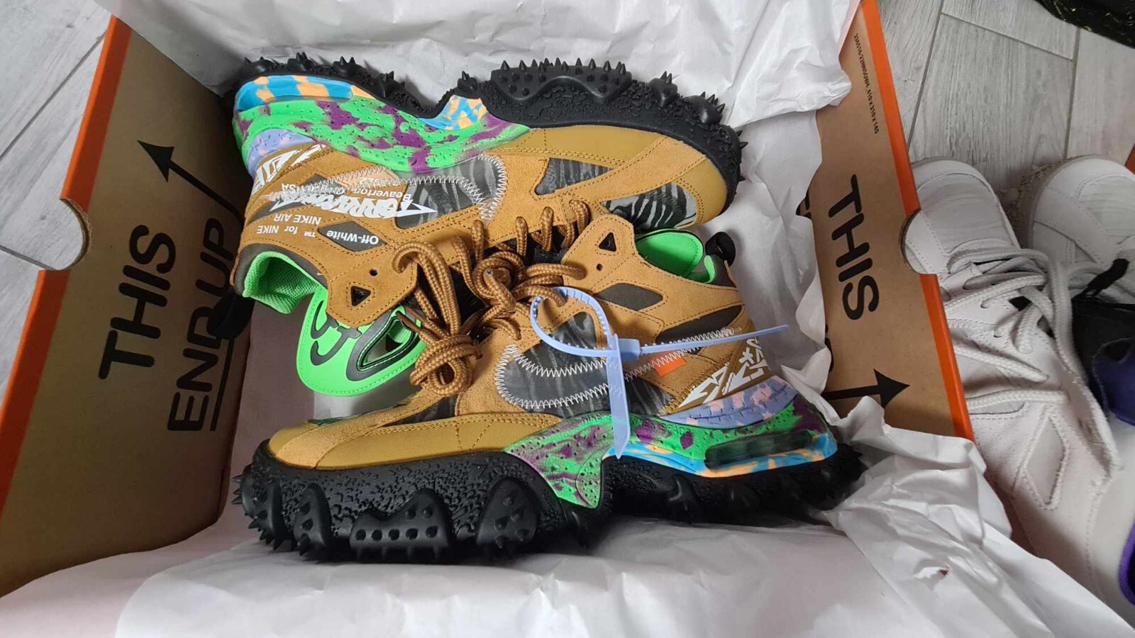 OFF WHITE X NIKE Nike Terra Forma X bianco sporco taglia: EU: 45 5 US: 11 5 DQ1615 700