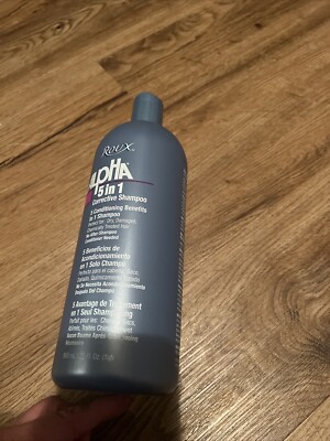 Roux Alpha 5 In 1 Corrective Shampoo Dry Damaged Hair Chemically Treated 32 oz