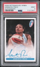 2008 Rittenhouse WNBA Autograph Armintie Price PSA 9 Ole Miss Rebels ROY