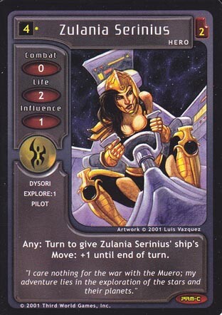Zulania Serinius - Primary Edition - Firestorm CCG - Picture 1 of 1