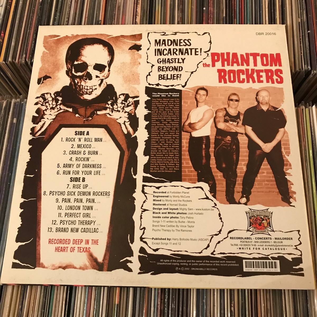 PHANTOM ROCKERS - RISE UP .. PSYCHOBILLY LP | eBay