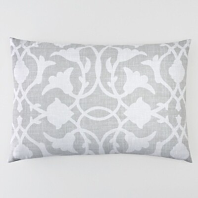 Barbara Barry L14103 Grey Poetical Pillow Sham Size Queen