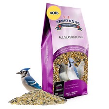 Armstrong Wild Bird Food High Energy Diet All Season Bird Seed Blend, 40lb