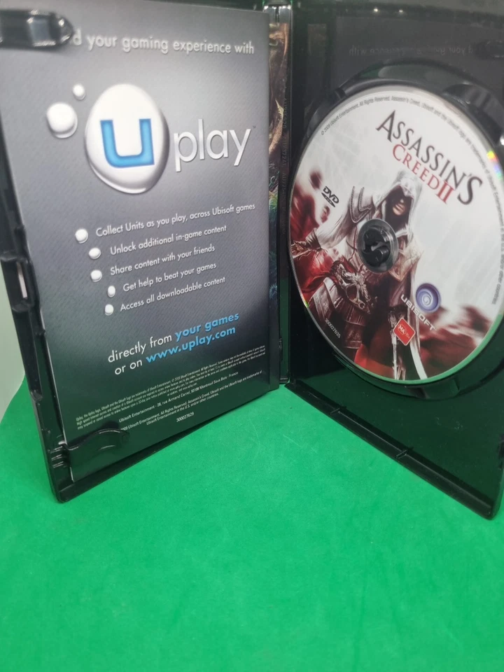 Assassin's Creed 2  PC DVD ROM - Complete W Manual - Tested - Image 2 of 3