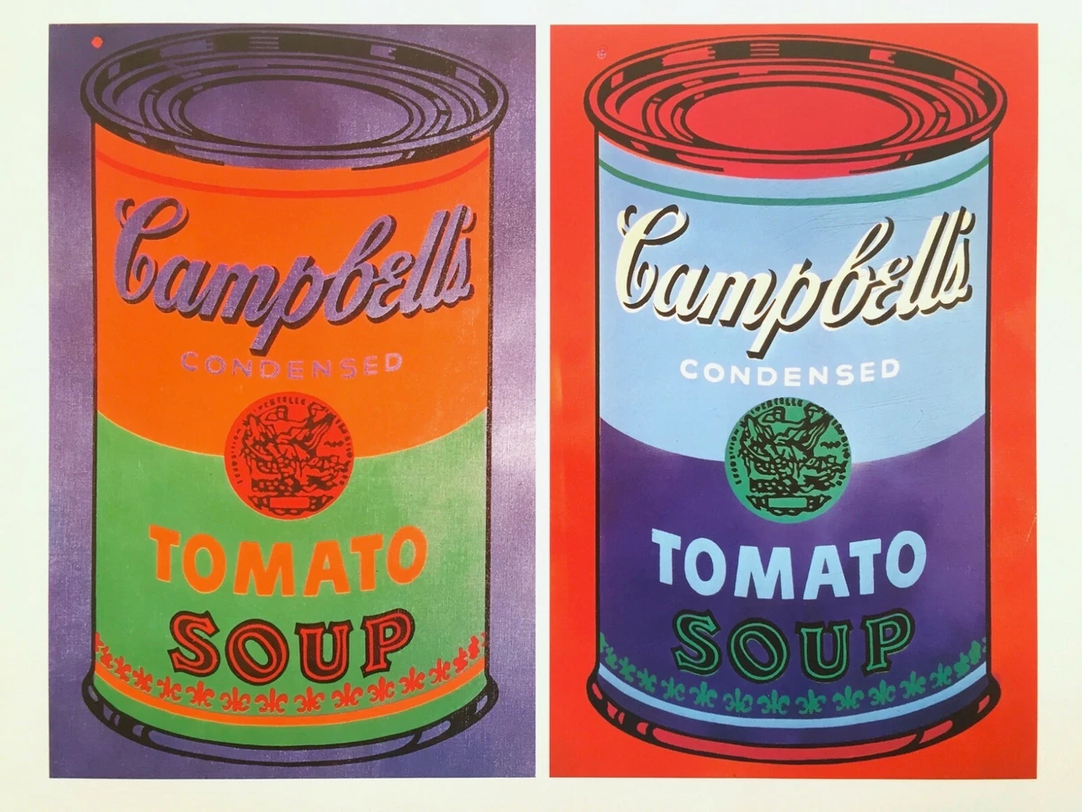 Andy Warhol Tomato Soup Painting