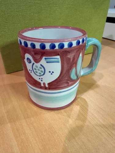 Vietri Solimene Chicken Mug